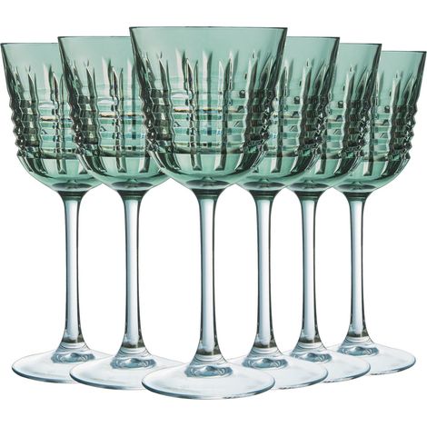 Verre à Vin Rendez-Vous Brume Vert 25 cl Lot de 6 (1/5)