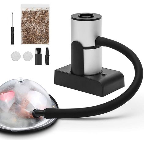 Elegantes Cocktail-Räucherset zum Selberbauen: Tragbarer Indoor-Räucherofen mit Holzchips für Fleisch, Lachs, BBQ, Grill und Küche (1/5)