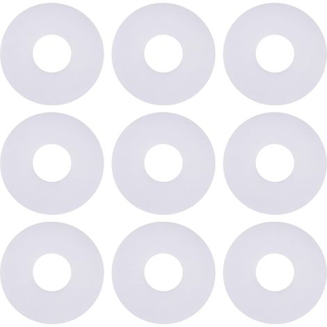 Packung mit 50 weißen PTFE-O-Ringen für 6-mm-Spulenachsen für Frontbremsrollen, kompatibel mit 6-mm-Penn-Rollen (1/5)