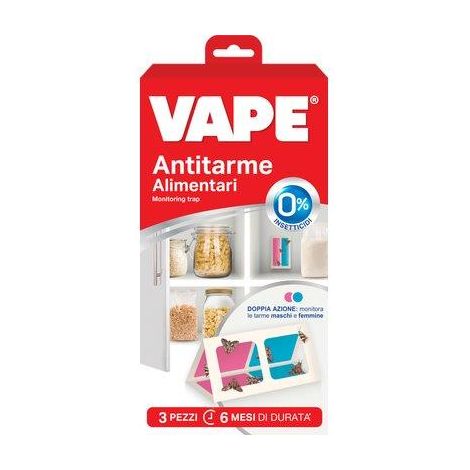 ANTITARME ALIMENTARE ASTUCCIO VAPE - CF=PZ 3- 12 confezioni