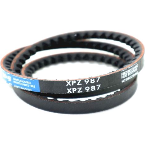 Courroie type trapézoïdale crantée XPZ987