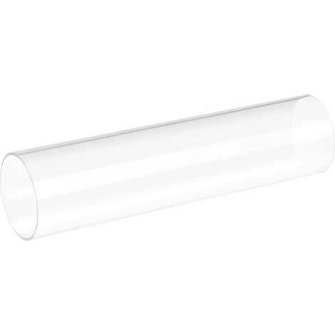 Transparent Rigide Acrylique Tuyau 46mm ID x 50mm Diamètre Externe x 200mm Rond Tube (1/5)