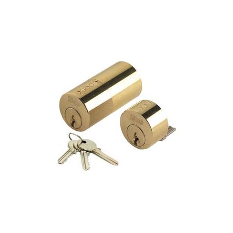 COPPIA CILINDRI F5 PER SERRATURE DA APPLICARE 854  porte spessore max mm.50 (854507)    ISEO