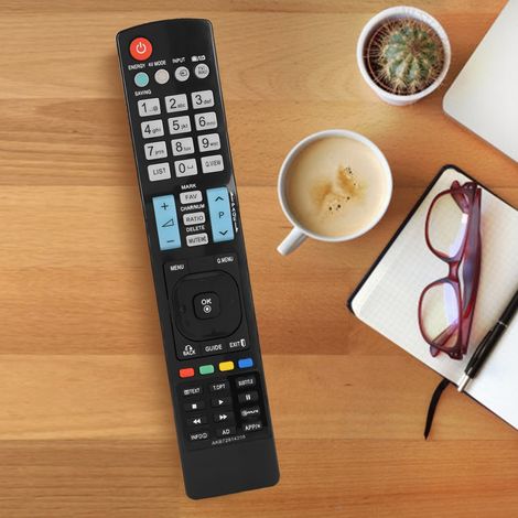 Télécommande universelle LG AKB72914208, compatible avec téléviseurs, portée 8 m, réponse instantanée. (1/5)