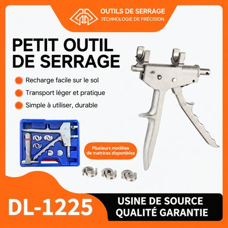 Pince à glissement manuelle pour tubes PERT PE PVC AL 12-25 mm longueur 280 mm outillage plomberie chauffage au sol 3 kg – Livraison gratuite (1/5)