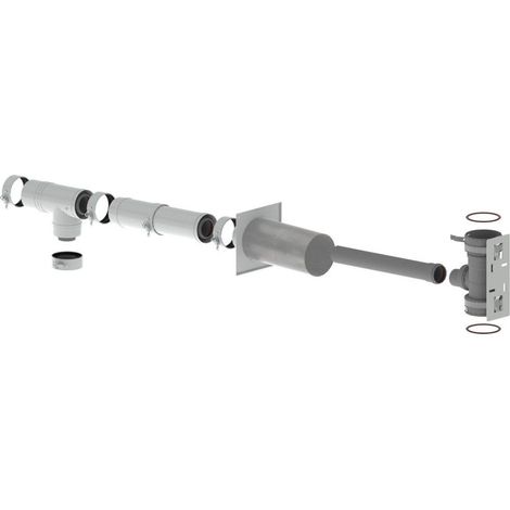 Remeha Set base PPS RUM1, Raccordo caldaia-camino 60/100, M82110