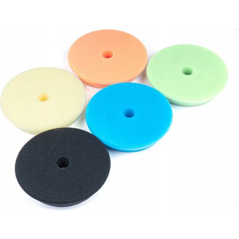 Juego de esponjas de pulido, 5 piezas, 125 mm/150 m (1/5)