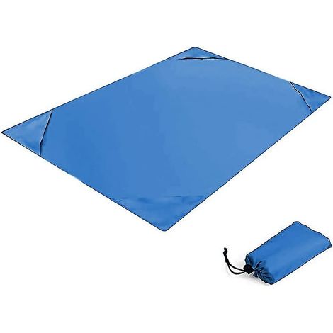 Couverture de pique-nique 200 x 140 cm, compacte, imperméable, idéale pour la plage ou les activités de plein air. (1/5)