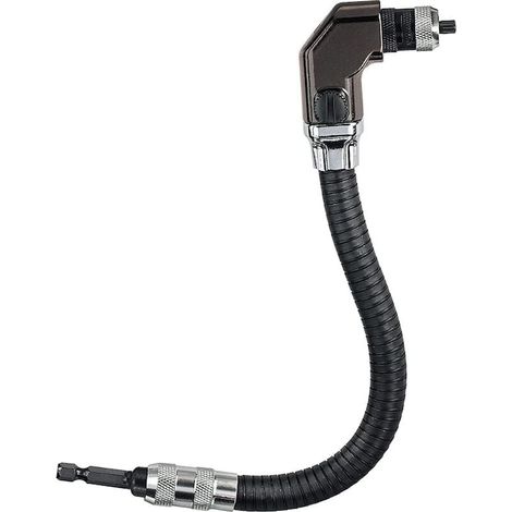 Tige flexible, QttvbTna, pour tournevis électrique, 320 x 30 mm, noire