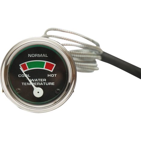 Indicatore meccanico della temperatura dell'acqua con sonda Massey Ferguson OEM K11638, 1078125M91, 180727M91, 180727M92, 180727M93, 881369M91, 881396M91, 899455M91, 1850512M93 (1/4)