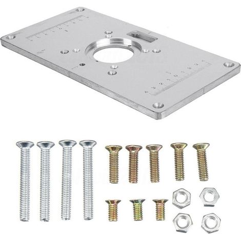 [Yuexinghui] Machine à affleurer les bords du bois 235 mm x 120 mm x 8 mm, planche inversée