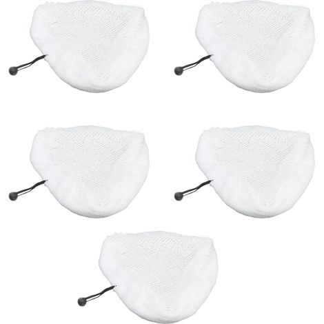 Lot de 5 lingettes de rechange pour vadrouille vapeur Steamboy X5 H2O H20 S302 S001, tampons nettoyants compatibles (1/5)