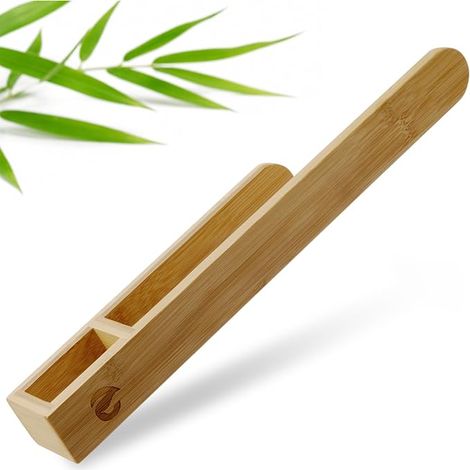 Self Adhesive Wooden Towel Rack without Drilling 38.5 cm