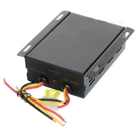 Convertisseur 24v Vers 12v Dc 30a Convertisseur De Courant Voiture Camion Bus Moto