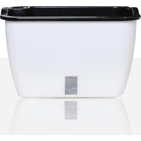 Maceta autorriego para interiores y exteriores 32x22,5x19,5 Tulle Small (1/5)