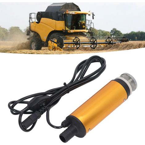 Pompe miniature à double usage huile/eau, pompe à huile électrique avec filtre, extracteur d'huile diesel portable, pompe de transfert d'huile miniature, 12 V (1/5)