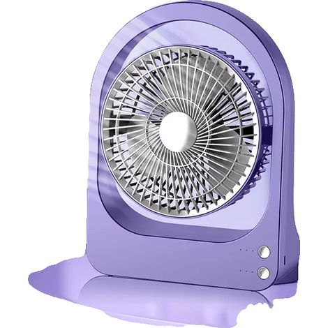 Ventilatore per la circolazione dell'aria, modalità di vento regolabili, design compatto, VIOLA (1/2)
