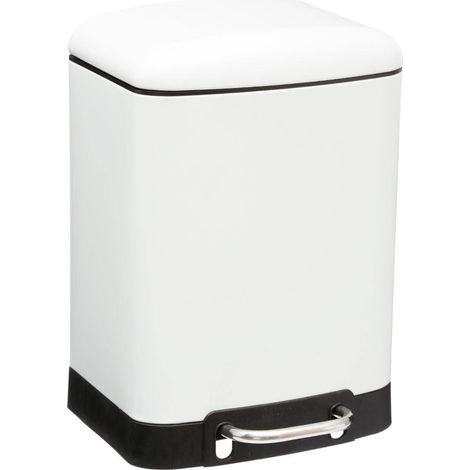 Cubo de pedal 6l ariane blanco - 5five