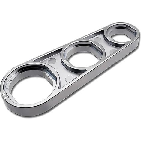 1 Pièces Clé M16/M18/M20/M22/M24/M28 Régulateur De Jet, Buse Mélangeuse, Aérateur, Robinets Mousseurs Clé, Cartouche Mélangeuse, Filtre De Robinet, Bec En Nid D'Abeille Chromé (1/5)