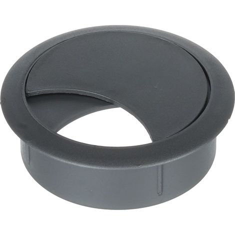Pasacables para cables redondo 60 mm plateado de plástico H20 Riex EK62 (1/2)