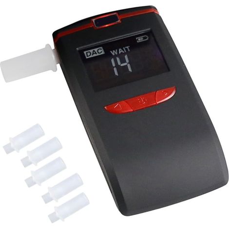 Hochpräziser digitaler Alkoholtester Breathe Easy für zuverlässige und schnelle Messungen