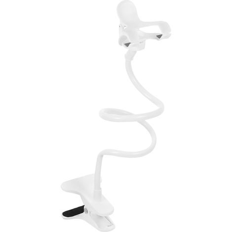 Support de Téléphone et Bras Articulé Réglable en Alliage D'aluminium et PP pour Flexible, Design Col de Cygne Stable ou Téléphone Tablette Bureau Lit (1/5)