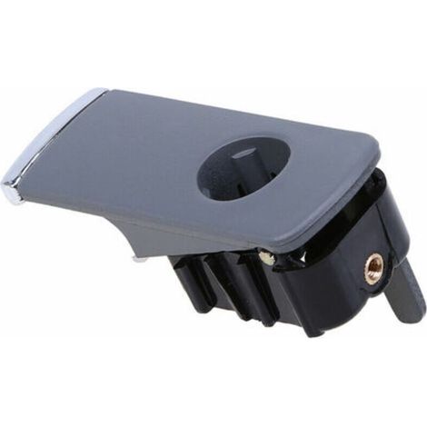 Handschuhfachdeckelgriff aus Kunststoff mit Loch als Ersatzteil für Audi A4 8E B6 B7 8E1857131 - Grau (1/5)