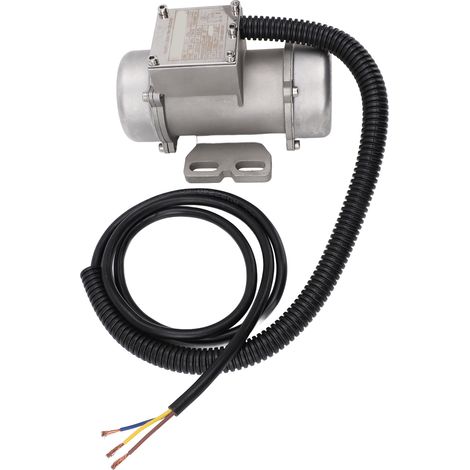 Moteur vibreur béton inox 3000 tr/min 15W IP65 pour table vibration sable 18kg (1/5)