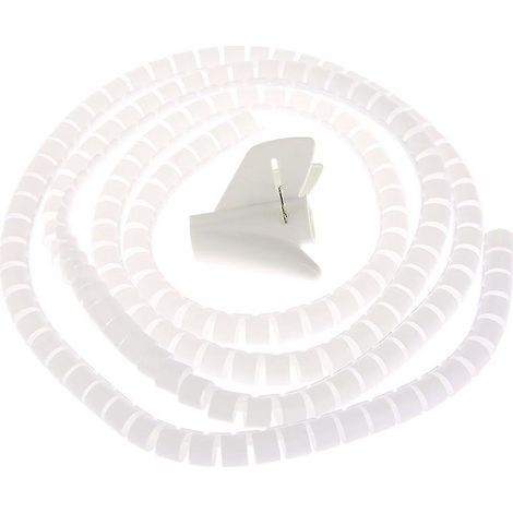 Câble de charge avec protection spiralée résistante à l'usure et aux rayures (1/4)