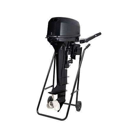 Support de moteur hors-bord, chariot de transport pliable, jusqu'à 70 kg (1/5)