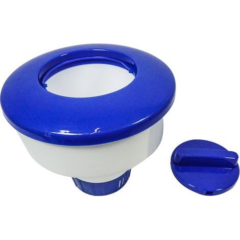 Lot de 2 distributeurs flottants 7" – Modèle de luxe à grande capacité – Pour pastilles chlore ou brome, vente directe