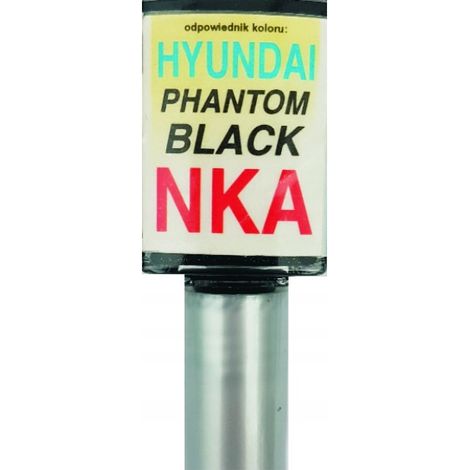 Reparación de arañazos en la pintura del Hyundai NKA Phantom Black (10 ml ARA) (1/5)