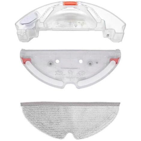 Réservoir d'eau, bac à poussière, lingette de nettoyage et accessoires pour aspirateurs Roborock S5 MAX, S50 MAX, S55 MAX et S6 MAX. (1/5)