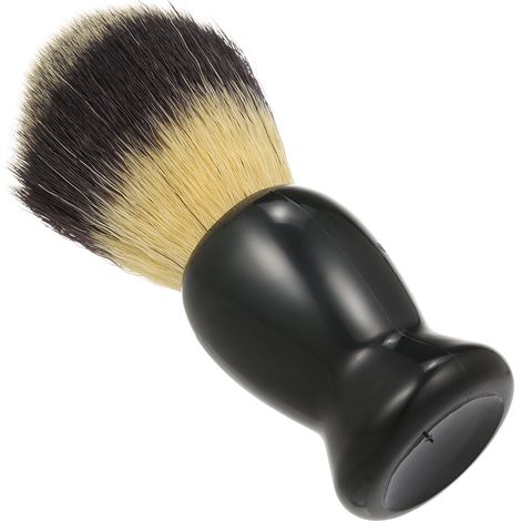 Accessoires de rasage pour hommes : support pour blaireau de rasage et brosse à barbe. (1/5)