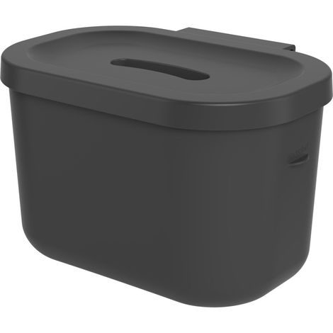 Rotho Komposteimer Jive Bio 3,2 L schwarz Biomüll Abfalleimer (1/3)