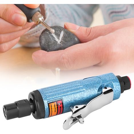Meuleuse pneumatique AT-7032B en alliage d'aluminium bleu pour moules et accessoires (1/5)
