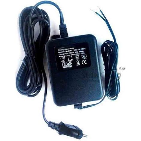 Transformateur 220V - 24V AC 1,5 ampères. Transformateur électrique utilisé dans les programmateurs. Courant alternatif