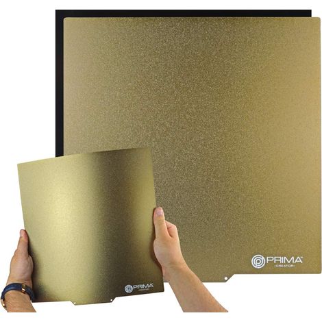 Piastra di stampa 3D primacreator flexplate powder coated pei 290x290mm (1/3)