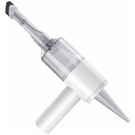 Aspirapolvere e soffiatore d'aria senza fili 2 in 1 per auto 2000PA Mini raccoglipolvere portatile per casa, ufficio, interni auto Bianco - Bianco (1/5)