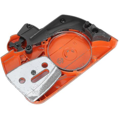 Motoseghe 2149 2145 2150 2159 CS2156 CS2159 2141 - Gruppo guida freno catena e protezione laterale [HK] (1/3)