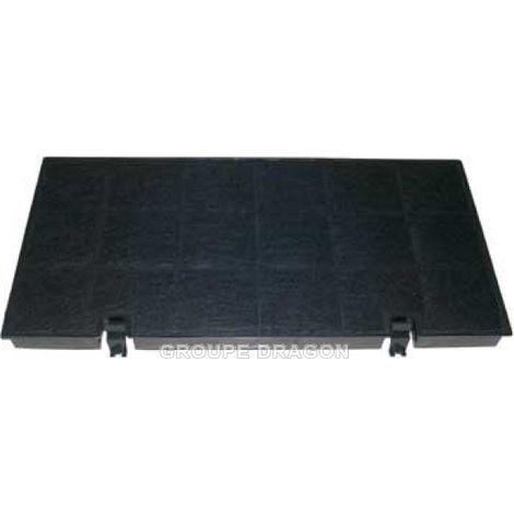 150 FILTRE A CHARBON (217X435X20MM) POUR HOTTE WHIRLPOOL (1/2)