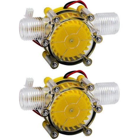 2 pompes à eau de 10 W, mini-générateur hydroélectrique, turbine de conversion hydraulique 5 V (1/5)