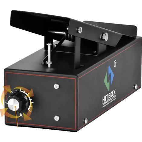 Pedal de soldadura TIG, control de intensidad ajustable, conector de 5 pines, pedal (1/2)