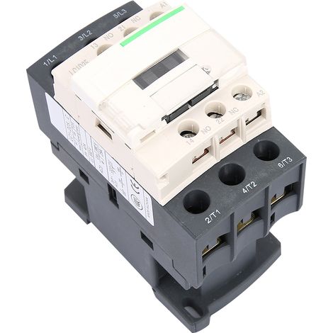 Contacteur LC1-D 220V 25A, bobine AC 50/60Hz, 3 pôles, neuf (1/4)