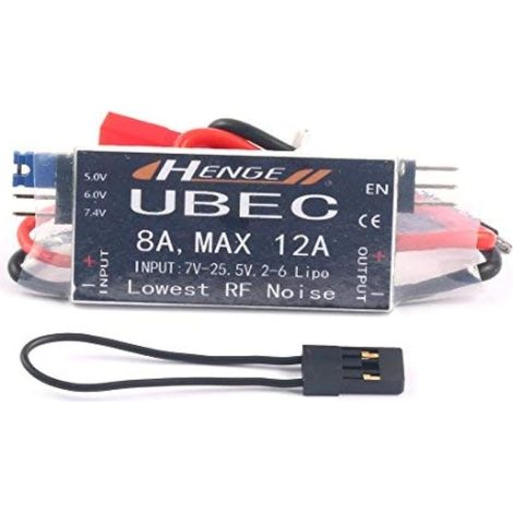 8A UBEC Output 5V/6V 8A Max 12A Inport 7V-25.5V 2-6S Lipo/6-16 Ni-Mh Cells Input Change Mode Bec for RC Helicopter (1/5)
