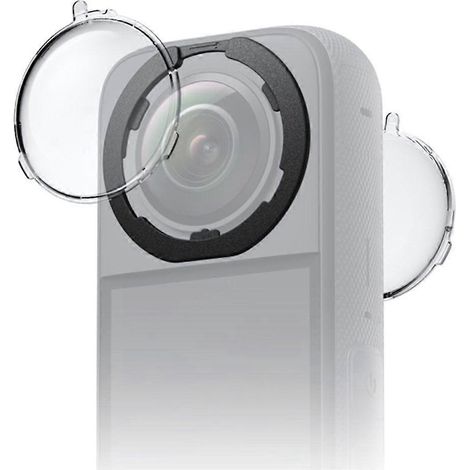 Protection d'objectif transparente pour caméra 360 X3 contre les rayures (1/4)