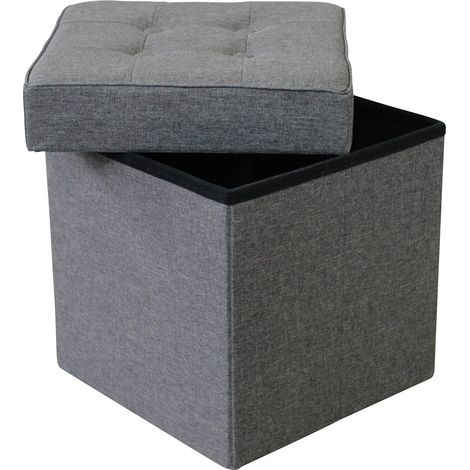 ORI - pouf quadrato in stoffa (1/4)