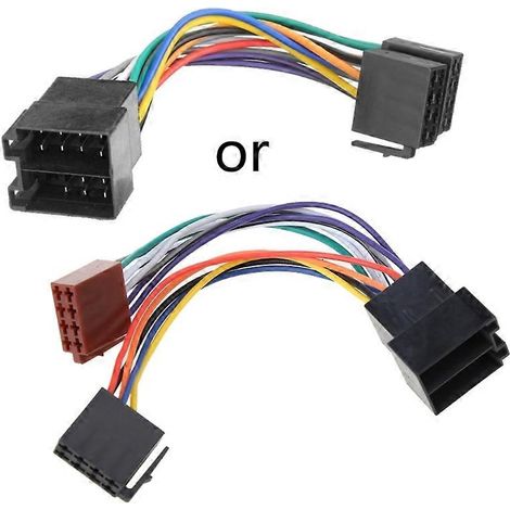 Faisceau de câbles pour autoradio stéréo, connecteur d'alimentation/haut-parleur adaptable pour MK4 (1/5)