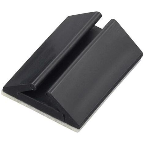 TRU COMPONENTS Support de câble 93013c919c Plage de Ø du faisceau 2.50 à 3.50 mm noir 1 pc(s) W618371 (1/3)