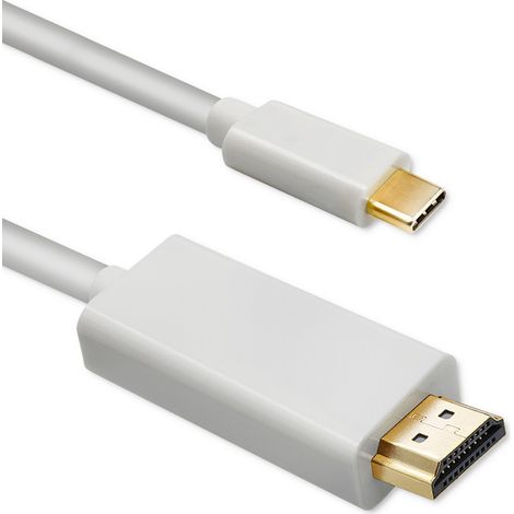 Qoltec USB 3.1 Typ-C Stecker / HDMI-A Stecker Kabel 4K Alternativer Modus 1 m (1/5)